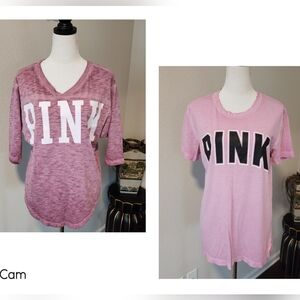 PINK Victoria's Secret Shirts Bundle Of 2